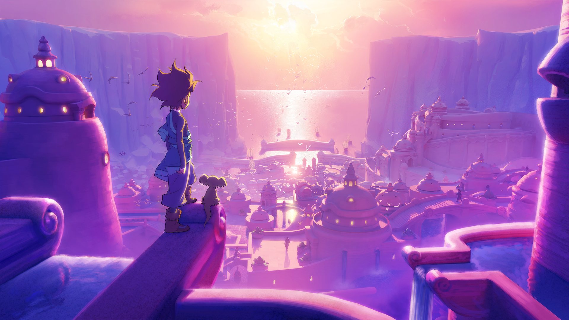 First-look animated art from Avatar Kuruk: Wave of Chaos.