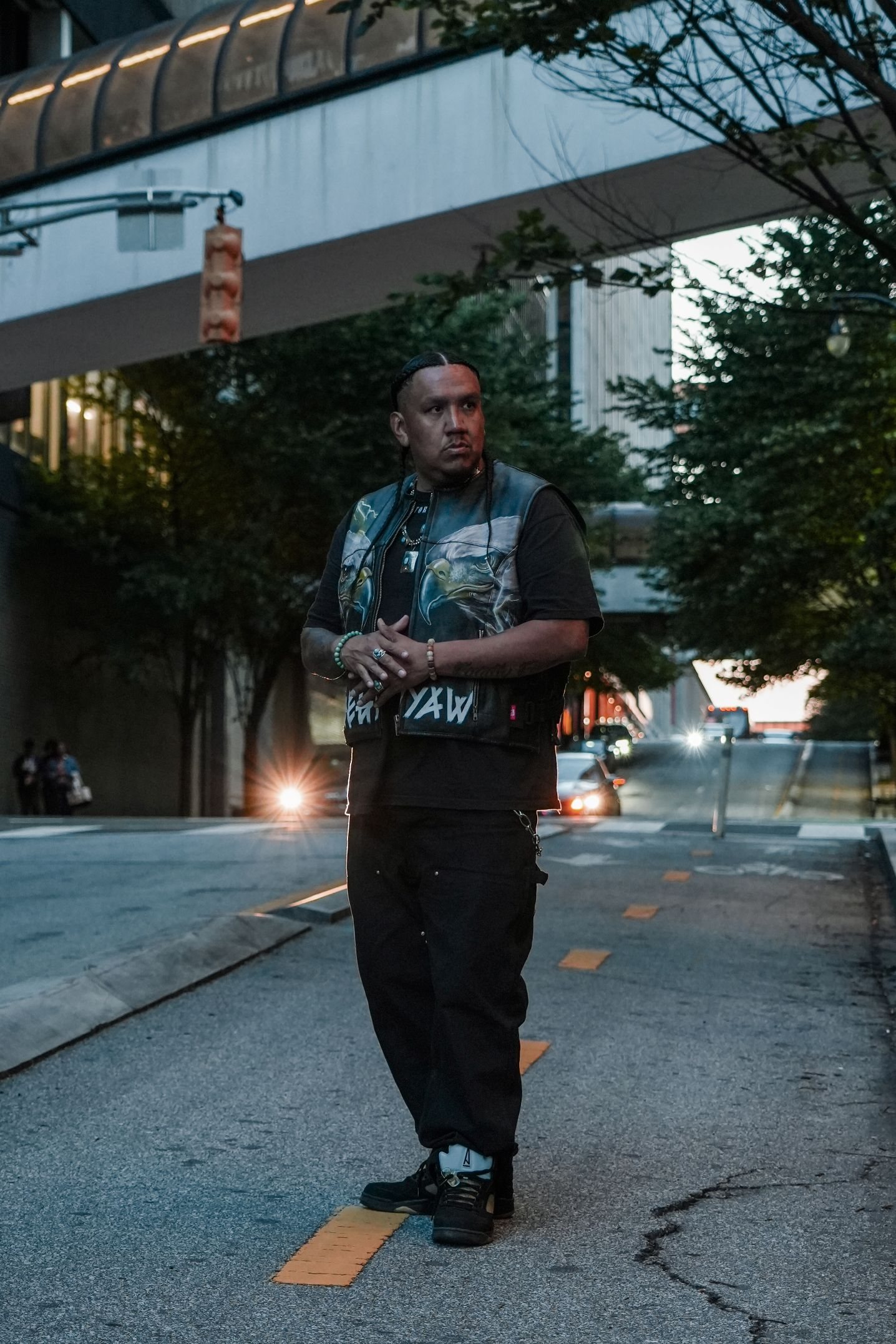 Drezus photographed in Vancouver.